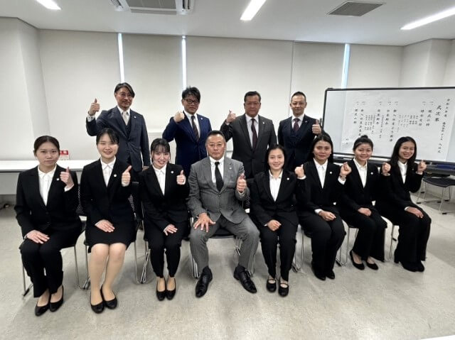 令和７年度 新入社員入社式