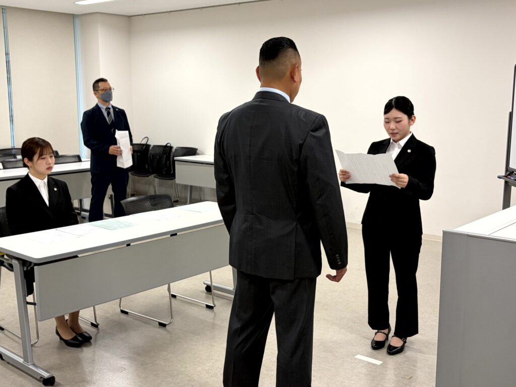 2026年4月1日　株式会社アース入社式