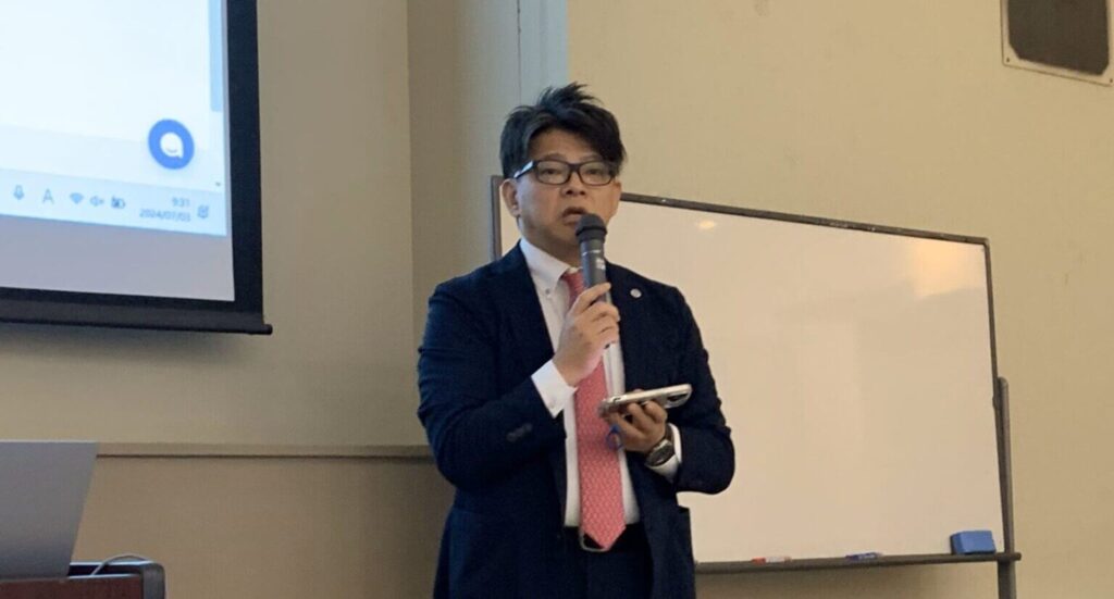 黒田安弘専務スピーチ