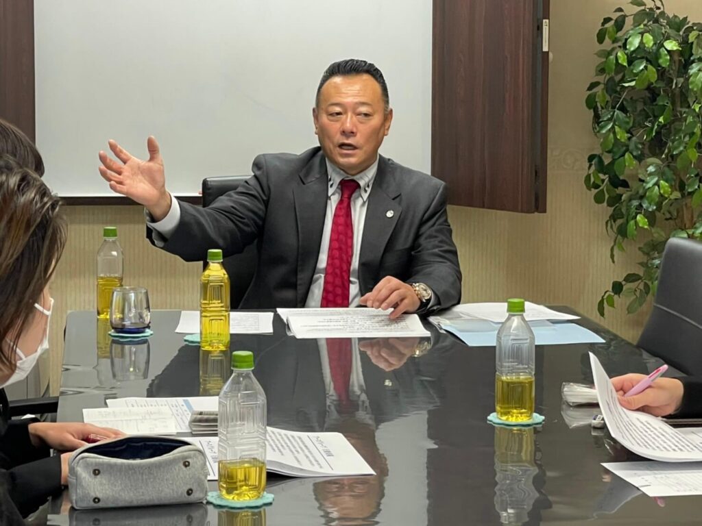 新入社員 社長研修