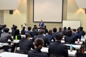 全体朝礼　株式会社アース