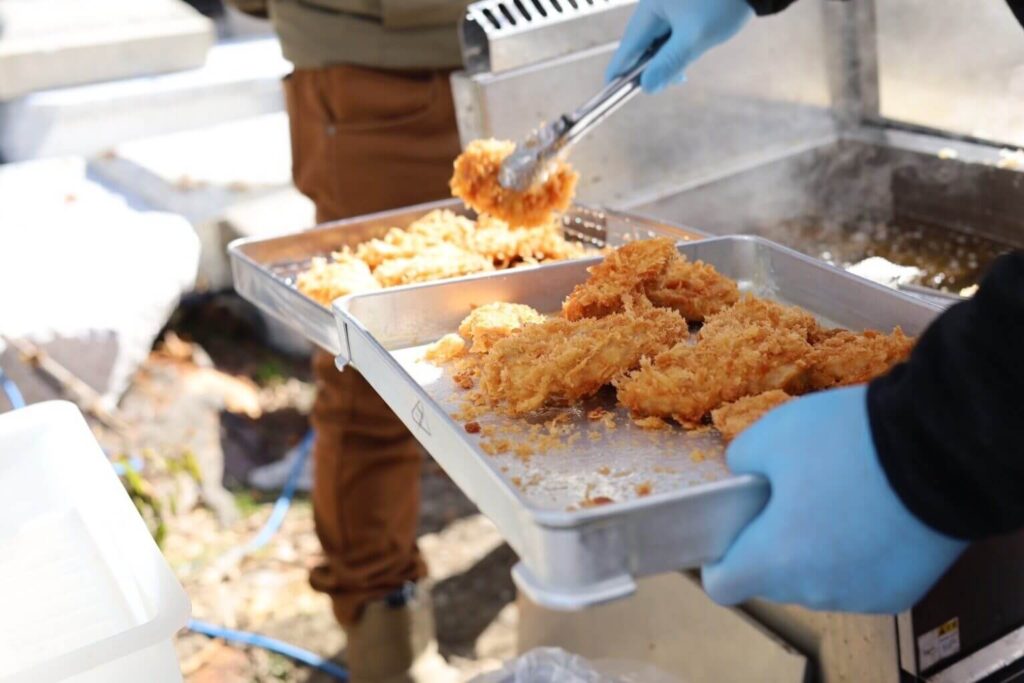 輪島市にて炊き出しを行いました