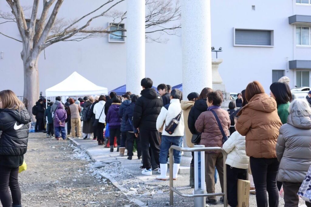 輪島市にて炊き出しを行いました