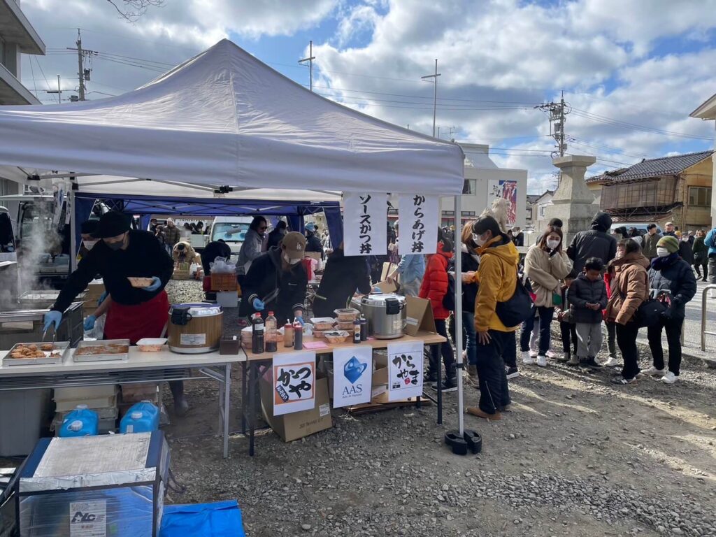 輪島市にて炊き出しを行いました