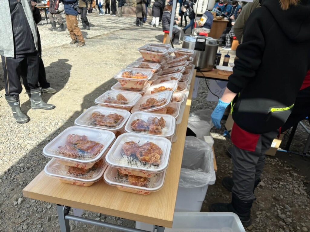 輪島市にて炊き出しを行いました