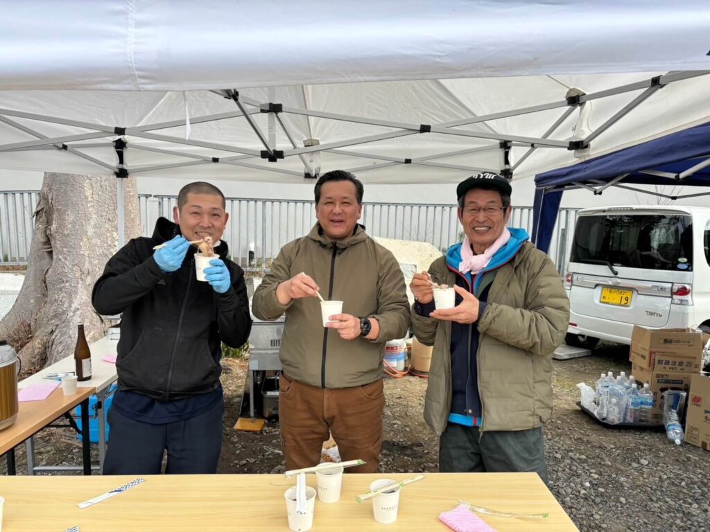 輪島市にて炊き出しを行いました