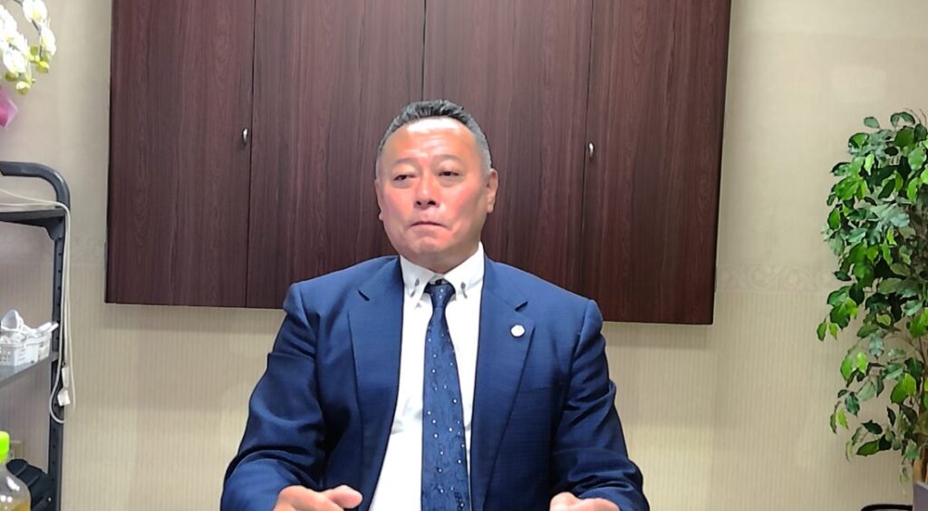 代表取締役社長　河端徽岳