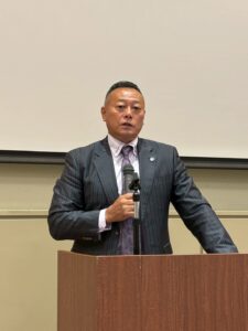 代表取締役社長　河端徽岳