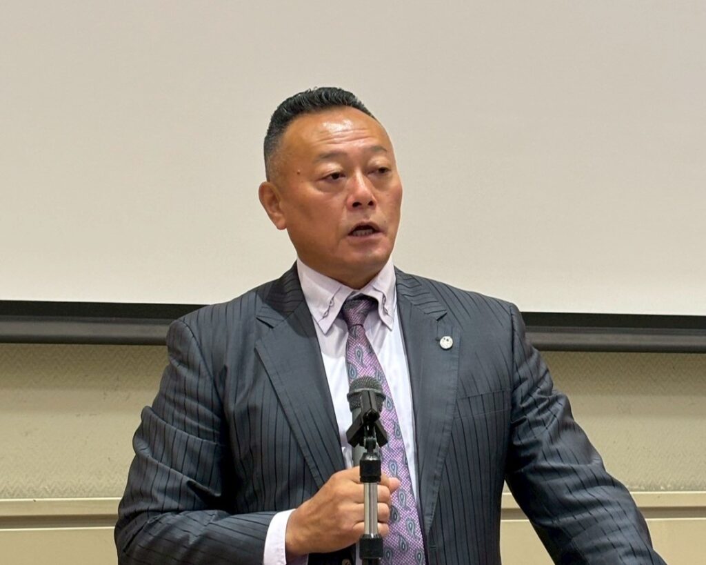 代表取締役社長　河端徽岳