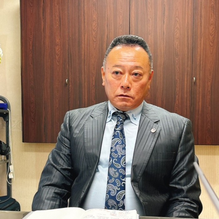 代表取締役社長河端徽岳
