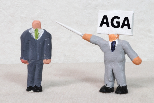 生え際AGAの進行度とセルフチェック方法