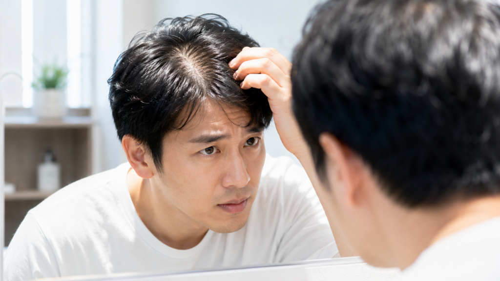 光に当たると頭皮が透けるのは薄毛？正常な見え方との違いを解説