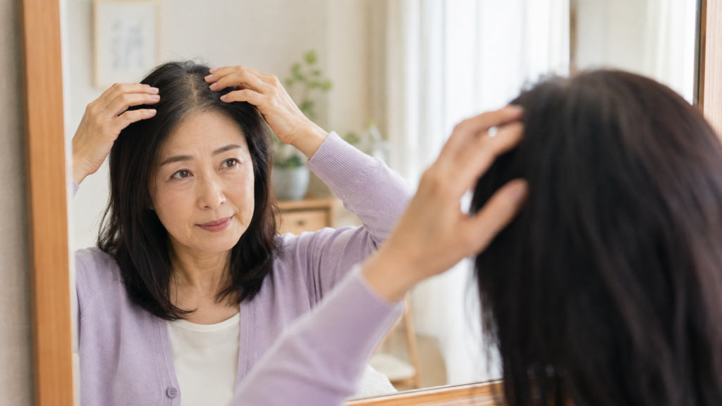 男性と女性では薄毛が始まる年齢が違う？