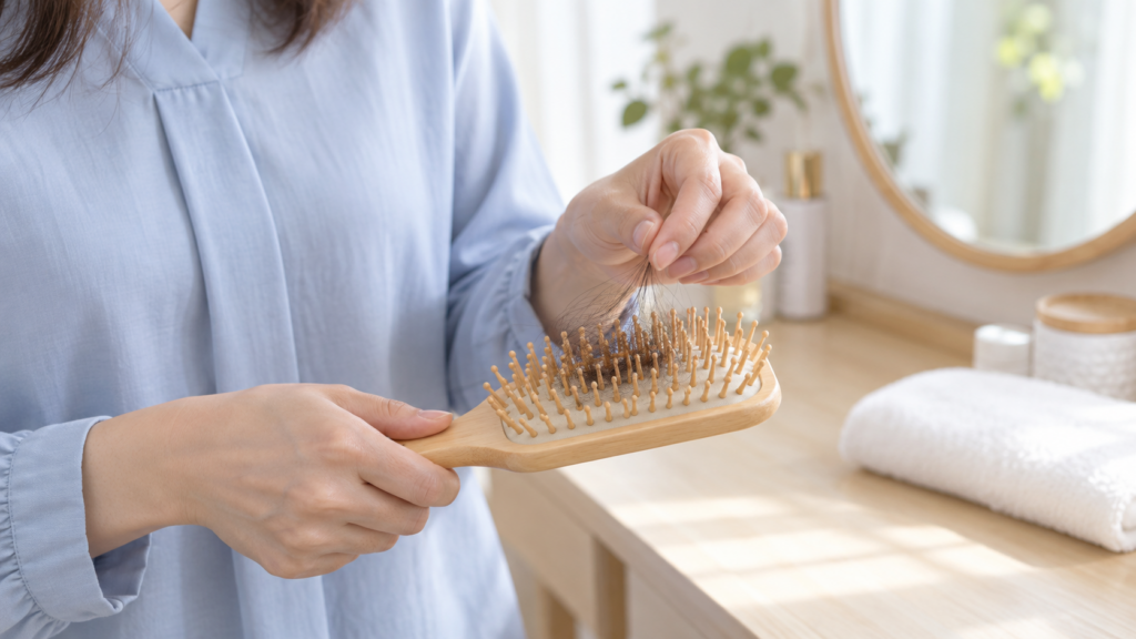 タンパク質不足で抜け毛は増える？髪との関係と食事で補うポイント